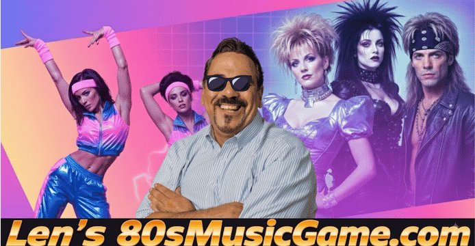 80s Music Game Header